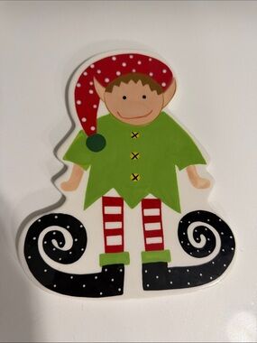 Coton Colors White Snowman Backing Wall Accent
